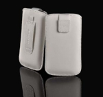 Universaal mobiiltasku iLike Universal Leather Pocket Case XS White