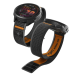 Muud kaubad Spigen  Spigen Athlex Airna Garmin Quick Release 22mm Strap - Black and Orange