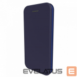 Kaaned - kaaned Evelatus Samsung S10 Plus Book Case Dark Blue