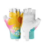 Jalgratta tarvik Rockbros  Rockbros S389 Women's Short Shock Absorbing Cycling Gloves L - Multicolor