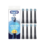 Juuksehooldus Oral-B  Oral-B Replaceable toothbrush heads  iO UltimateClean  Heads  For adults  Number of brush heads included 8  Black