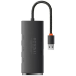 &Uuml;leminek Baseus  Baseus Lite Series Hub 4in1 USB to 4x USB 3.0  25cm (Black)