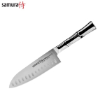 Teine toode iLike  Samura BAMBOO Santoku virtuves nazis 6.3"/160mm no AUS 8 Japāņu tērauda 59 HRC