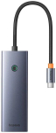 &Uuml;leminek Baseus  Hub 7in1 Baseus UltraJoy  USB-C - HDMI  3xUSB 3.0  PD  SD/TF (grey)
