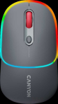 Arvutihiir Canyon  CANYON mouse MW-22 2in1 BT/ Wireless Dark Grey