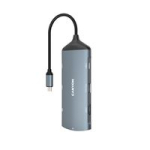 &Uuml;leminek Canyon  Canyon USB-8-in1 HUB USB-C  HDMI/3xUSB/USB-C/RJ45/SD Slot retail