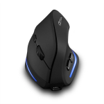 Arvutihiir Media-tech  MEDIA-TECH VERTIC RF MT1123 Wireless vertical mouse RF 2400 DPI Black