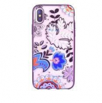 Tagakaaned Devia Apple iPhone X Crystal Bloosom case Rose Gold