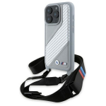 Muu telefoni lisavarustus BMW  BMW M Edition Carbon Stripe & Strap iPhone 16 Pro Case - Gray