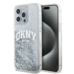 Tagakaaned DKNY  DKNY Liquid Glitter Big Logo case for iPhone 15 Pro - white