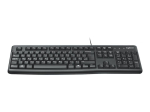 Arvuti klaviatuur Logitech K120 Corded Keyboard black USB (US) |