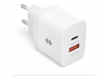 Fitness k&auml;ev&otilde;ru HYPER Juice 20W USB-C Charger (EU) | White