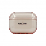 Korpus k&otilde;rvaklappidele Evelatus Apple AirPods 4 TPU Protective Case Transparent Pink