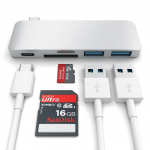 &Uuml;leminek Satechi Universal USB-C Passtrough Hub Space Gray
