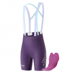 Jalgratta tarvik Rockbros  Rockbros YDDK017-1 TVI Women's Cycling Shorts with Bib and Pad Size S - Purple