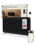 Radiaator Mill  Invisible Smart WiFi Panel heater Gen. 4 , 1500 W, For rooms 18-22 m&sup2;, Black