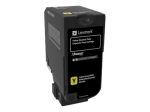Tarvikud ja tarvikud LEXMARK  Laser Toner Cartridge | Yellow