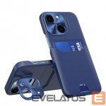 Tagakaaned iLike iPhone 14 Magsafe case + wallet case Dark Blue