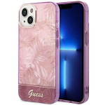 Tagakaaned Guess  Guess GUHCP14MHGJGHP iPhone 14 Plus 6.7 "pink / pink hardcase Jungle Collection