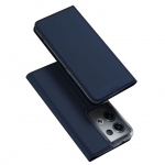 Tagakaaned Dux Ducis  Dux Ducis Skin Pro case for Oppo Reno 8 Pro flip cover card wallet stand blue