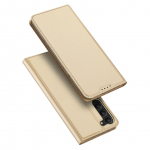 Tagakaaned Dux Ducis  Dux Ducis Skin Pro Case for Samsung Galaxy S23+ Flip Card Wallet Stand Gold