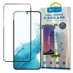 Kaitseklaasid Bestsuit  Bestsuit 3D Edge Nano Flexi Glass Glass Film Full Screen Tempered Glass With Frame For Samsung Galaxy S22 Transparent
