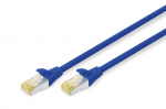 Kaabel Digitus CAT 6A S-FTP patch cord, Cu, LSZH AWG 26/7, length 0.25 m, color blue DK-1644-A-005/B