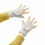 Jalgratta tarvik Hurtel  Women's/children's winter phone gloves - gray