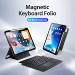 Kaaned Dux Ducis DUX DUCIS case DK foldable with Wireless Keyboard for iPad 10 (2022) black