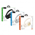 Juhtmevabad k&otilde;rvaklapid Hoco  Wireless headphones Hoco ANC W54 gray