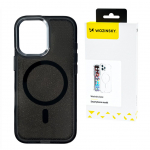 Tagakaaned Wozinsky  Wozinsky Glitter Case with Mag Safe for Samsung Galaxy S25 Ultra - Black with Glitter