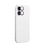 Kaitseklaasid AmazingThing AmazingThing AR Aluminum 2 Lens Glass with Camera Lens Frame for iPhone 16 / 16 Plus - Pink
