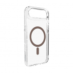 Tagakaaned Puro  Puro Lite Mag TPU+PC Case Compatible with MagSafe for iPhone 17 Air - Transparent with Brown Ring