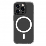 Tagakaaned Connect Apple iPhone 15 Pro Clear Case with MagSafe Transparent