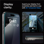 Kaitseklaasid Spigen  Spigen Glas.tR EZ Fit tempered glass for iPhone 15 Pro Max - 2 pcs.