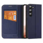 Tagakaaned Dux Ducis  Dux Ducis Skin X2 case Samsung Galaxy S23+ flip case wallet stand blue