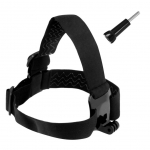Muu telefoni lisavarustus Hurtel  Headband for GoPro, DJI Osmo Action, EKEN, SJCam, Insta360 action cameras + long mounting screw black