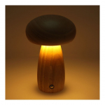 &Otilde;uevalgustid OEM Table lamp bedside mushroom Art Deco wood color MTWTHN