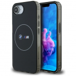 Muud kaubad BMW  BMW IML Metal White Circle MagSafe iPhone 16e Case - Black