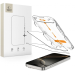Kaitseklaasid Tech-Protect  Tech-Protect Quick Set+ 2-pack tempered glass for iPhone 16 Pro