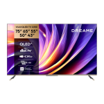 Televiisorid DREAME  TV 50 4K Ultra HD 3840 x 2160 pixels 16:9 QLED Black