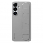 Tagakaaned Samsung Samsung Standing Grip Case EF-GS936CJEGWW Silicone Case with Holder / Stand for Samsung Galaxy S25+ - Gray