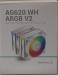 Jahutid Deepcool SALE OUT. AG620 ARGB V2 CPU Cooler, white | CPU Cooler | AG620 ARGB | DAMAGED PACKAGING | Intel, AMD