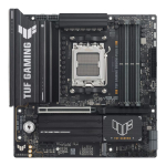 Intel protsessori emaplaat Asus TUF GAMING B850M-PLUS II | Processor family AMD | Processor socket AM5 | DDR5 | Supported hard disk drive interfaces SATA, M.2 | Number of SATA connectors 4