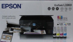 Printerid EPSON  SALE OUT.  EcoTank L3360 Multifunctional Printer | SALE OUT. |  EcoTank | L3360 | Inkjet | Colour | Multifuction Printer | A4 | Wi-Fi | Black | DAMAGED PACKAGING