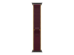 Rihm Apple  49mm Burgundy Trail Loop - S/M - Black Titanium Finish