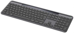 Arvuti klaviatuur Logitech  LOGITECH Slim Solar+ for Business - GRAPHITE - PAN - 2.4GHZ/BT - NORDIC-613 - UNIV 920-013777 (5099206132191)
