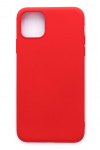 Tagakaaned Evelatus Apple iPhone 11 Pro Nano Silicone Case Soft Touch TPU Red