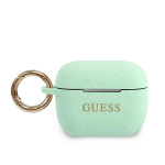 Tagakaaned Guess  Guess GUACAPSILGLGN AirPods Pro cover green/green Silicone Glitter