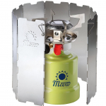 Muu telefoni lisavarustus Meva  Wind shield for a camping stove burner - silver